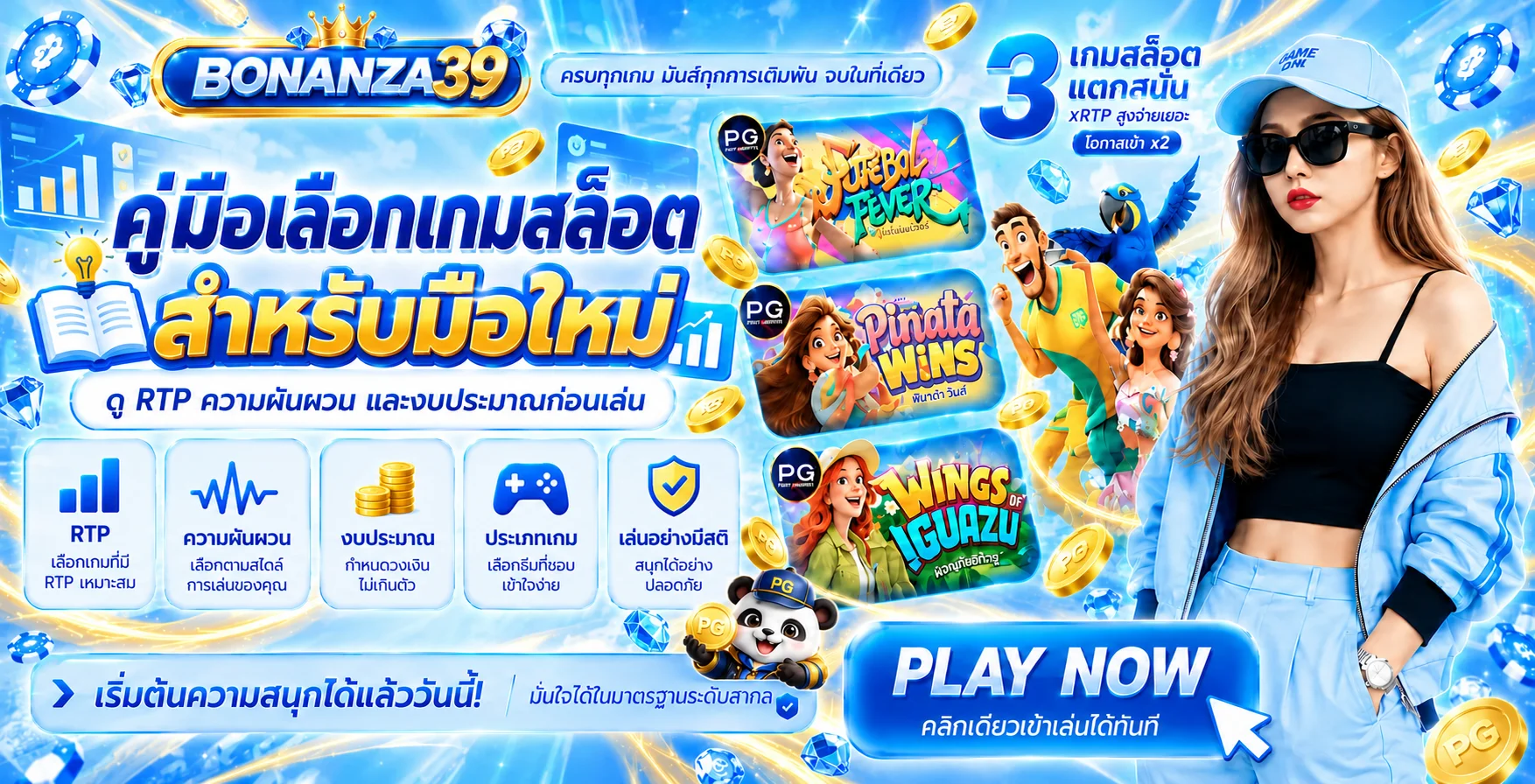 BONANZA39 คู่มือเลือกเกมสล็อตสำหรับมือใหม่